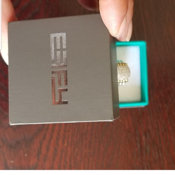 Effy 18k sterling silver diamond  wheaton ring - Picture 4 of 16